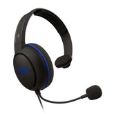HyperX Cloud Chat Headset – Official Playstation Licensed for PS4, Noise-Cancellation Microphone in-Line Audio Controls, Lightweight, Reversible | Cloud Chat Headset | - CompuMe